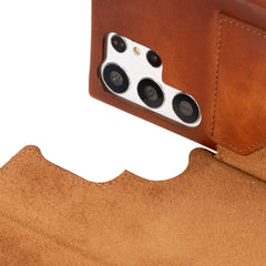 Florence RFID Blocking Leather Wallet Case for Samsung Galaxy S23 Ultra