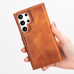 Florence RFID Blocking Leather Wallet Case for Samsung Galaxy S23 Ultra