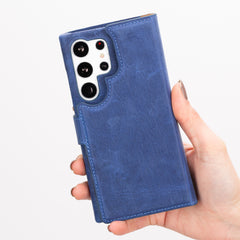 Florence RFID Blocking Leather Wallet Case for Samsung Galaxy S23 Ultra