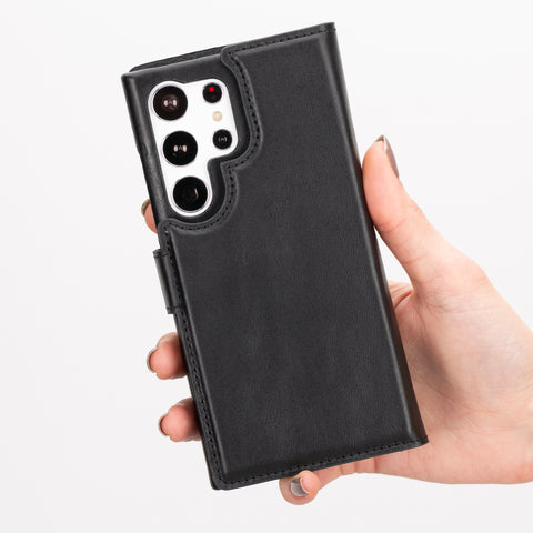 Florence RFID Blocking Leather Wallet Case for Samsung Galaxy S23 Ultra