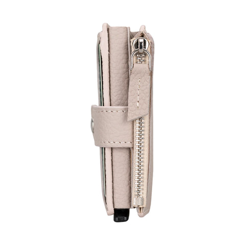 Leather Zip Mechanical Card Holder