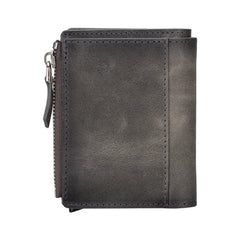 Leather Zip Mechanical Card Holder