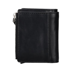 Leather Zip Mechanical Card Holder