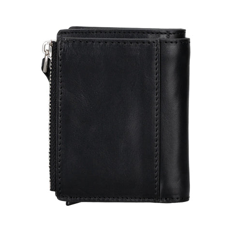 Leather Zip Mechanical Card Holder