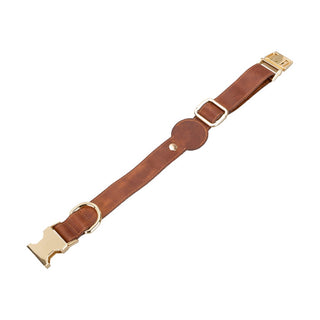 Scobby Leather Dog Collar