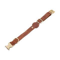 Scobby Leather Dog Collar