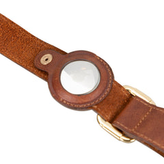 Scobby Leather Dog Collar