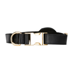 Scobby Leather Dog Collar