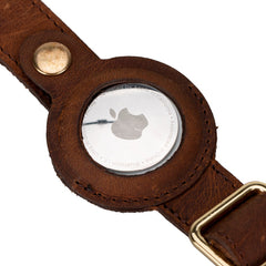 Scobby Leather Dog Collar