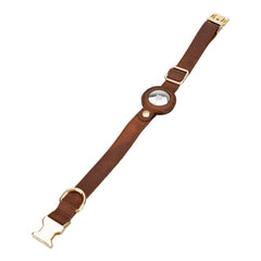 Scobby Leather Dog Collar