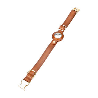 Scobby Leather Dog Collar