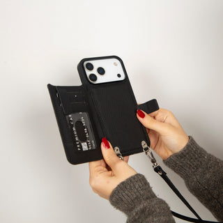 Fermo Leather Crossbody Wallet Phone Case for iPhone 18 Pro Max
