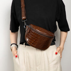 Alora Leather Crossbody Bag