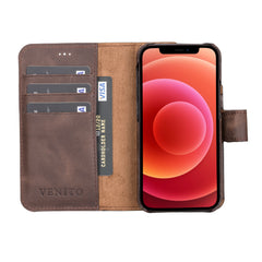 Florence Leather Wallet Case for iPhone 13 Mini