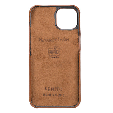 Funda tipo billetera de cuero con bloqueo RFID Florence para iPhone 13