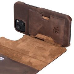 Florence RFID Blocking Leather Wallet Case for iPhone 13
