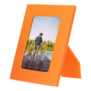 Leather Photo Frame, 22x17cm (15x10 Photo) - Copperhead
