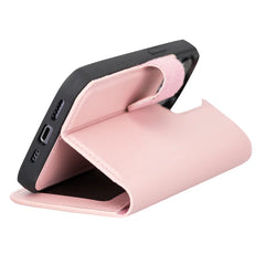 Magic iPhone 13 Series Detachable Genuine Leather Case / MW