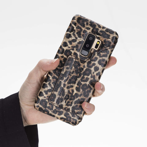 Venice RFID Blocking Leather Wallet Stand Case for Samsung Galaxy S9 Plus