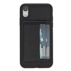 Pisa Snap On Leather Wallet Case with Stand for iPhone XR