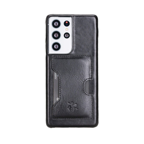 Florence RFID Blocking Leather Wallet Case for Samsung Galaxy S21 Ultra