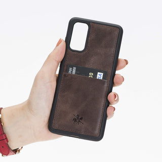 Capri Snap On Leather Wallet Case for Samsung Galaxy S20