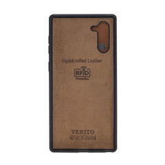 Verona - Funda tipo cartera delgada de piel con bloqueo RFID para Samsung Galaxy Note 10