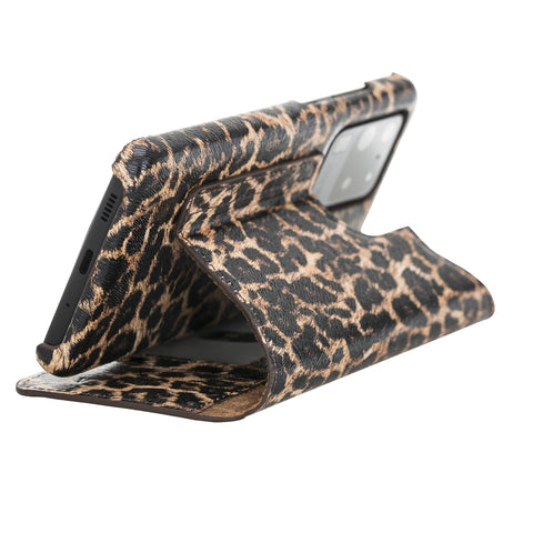 Venice RFID Blocking Leather Wallet Stand Case for Samsung Galaxy S20 Ultra