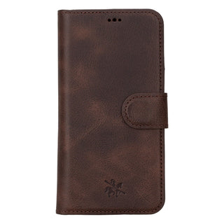 Ravenna RFID Blocking Detachable Leather Wallet Case for iPhone 15 Pro