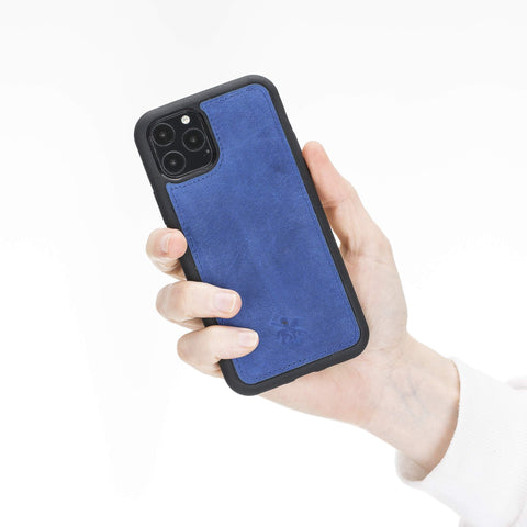 Funda de cuero Lucca Snap On para iPhone 11 Pro