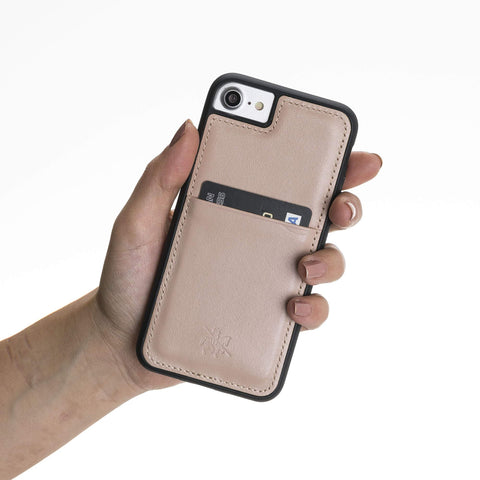 Capri Snap On Leather Wallet Case for iPhone 8