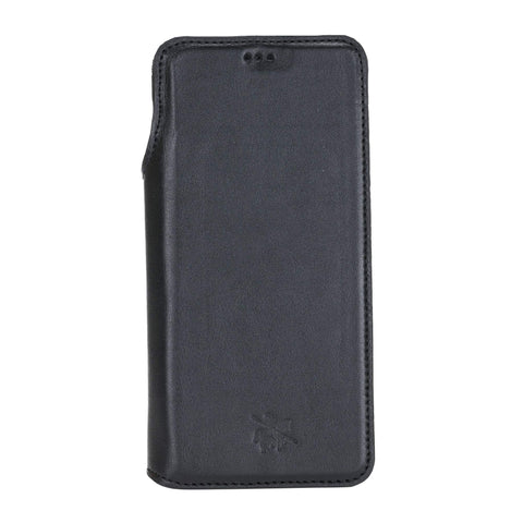 Estuche tipo billetera de cuero con bloqueo RFID Venice para Samsung Galaxy S9