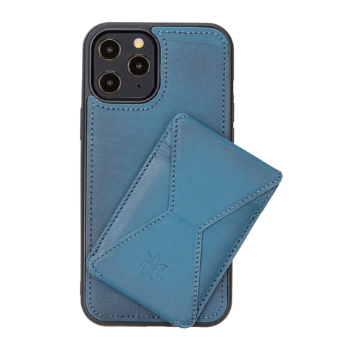 Messa RFID Blocking Leather Case for iPhone 12 Pro Max with a Detachable Wallet