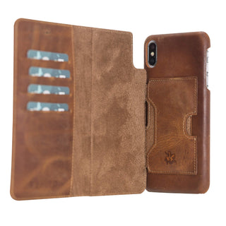 Florence RFID Blocking Leather Wallet Case for iPhone XS Max