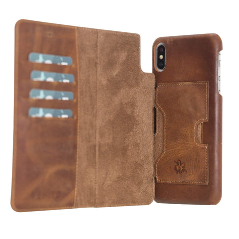 Florence RFID Blocking Leather Wallet Case for iPhone XS Max