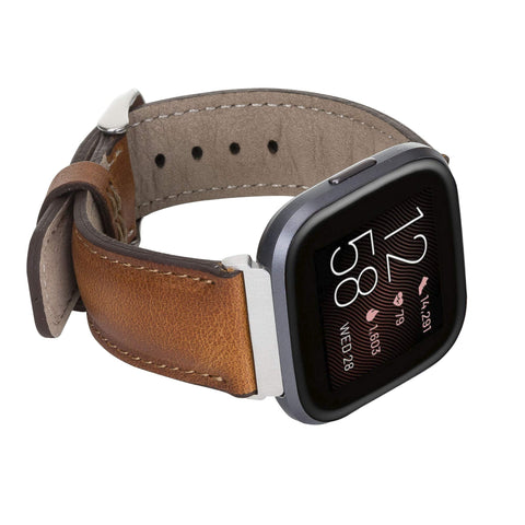 Tuscany Leather Watch Band for Fitbit Versa