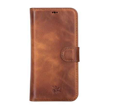 Florence RFID Blocking Leather Wallet Case for iPhone 14 Plus