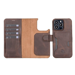 Florence RFID Blocking Leather Wallet Case for iPhone 14 Pro