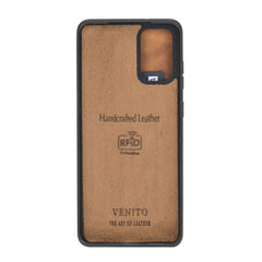 Verona Funda tipo billetera delgada de cuero con bloqueo RFID para Samsung Galaxy S20 Plus