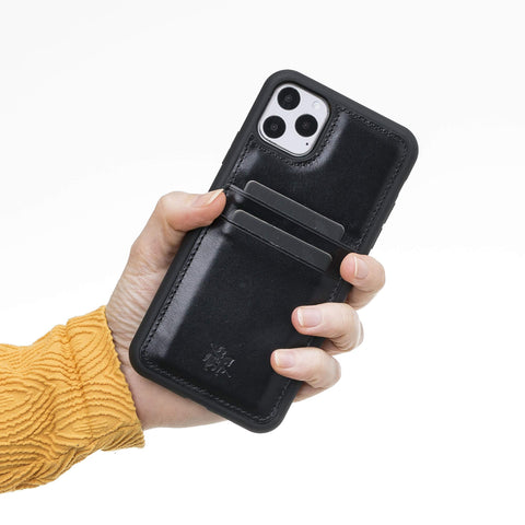 Capri Snap On Leather Wallet Case for iPhone 11 Pro Max