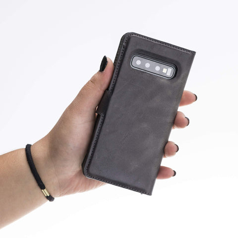 Florence RFID Blocking Leather Wallet Case for Samsung Galaxy S10