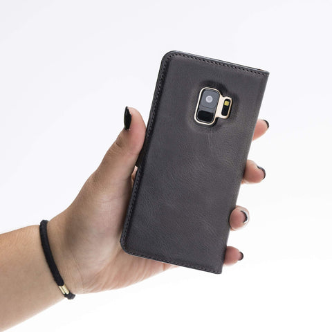 Florence RFID Blocking Leather Wallet Case for Samsung Galaxy S9