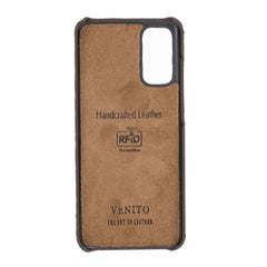 Funda tipo billetera de cuero con bloqueo RFID Florence para Samsung Galaxy S20