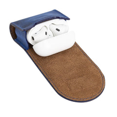 Bari Leather Cover for Apple AirPods Charging Case