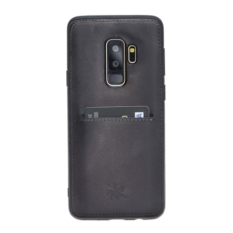 Capri Snap On Leather Wallet Case for Samsung Galaxy S9 Plus