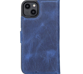 Ravenna RFID Blocking Detachable Leather Wallet Case for iPhone 14 Plus