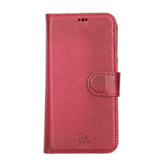 Funda tipo billetera de cuero desmontable con bloqueo RFID Ravenna para iPhone 13 Pro
