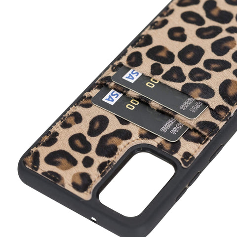 Funda tipo billetera de cuero Capri Snap On para Samsung Galaxy S20 Plus