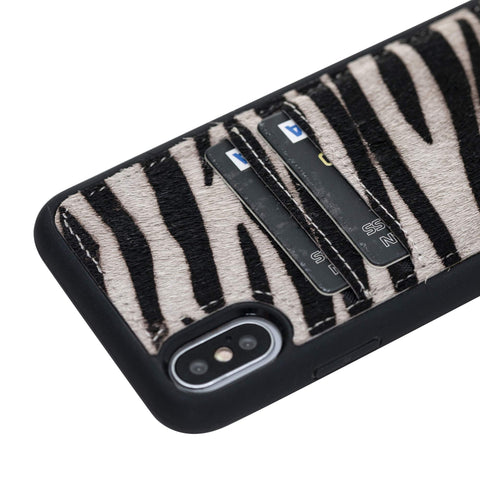 Cosa Snap On Leather Wallet Case for iPhone X