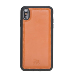 Funda de cuero Lucca Snap On para iPhone XS Max